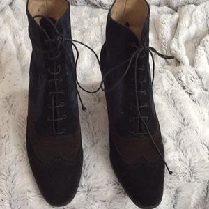 Salvatore Ferragamo lace up boots
